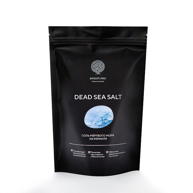 Соль Мёртвого моря из Израиля "DEAD SEA SALT" 1 кг