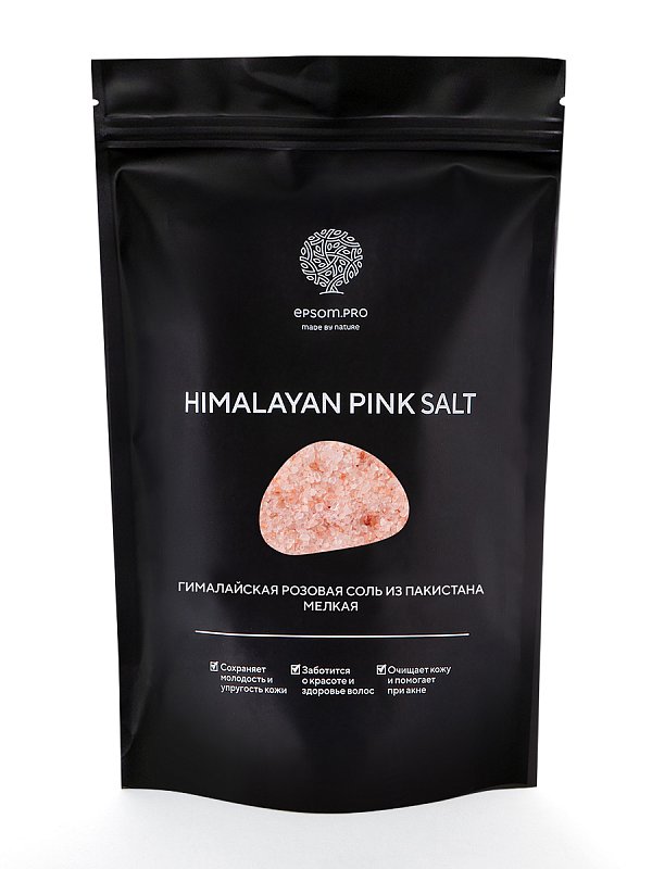 Гималайская розовая соль "HYMALAYAN PINK SALT" мелкая 5 кг 1