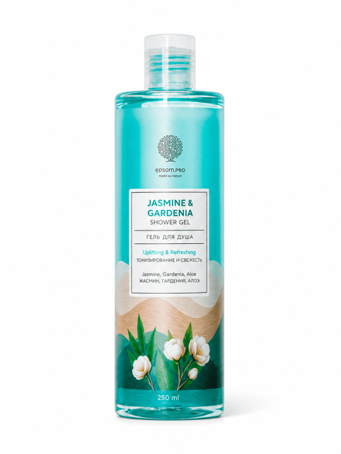 Купить Очищающее гель-масло для душа «CANNABIS & COTTON OIL BODY WASH» с розовой гималайской солью 250мл