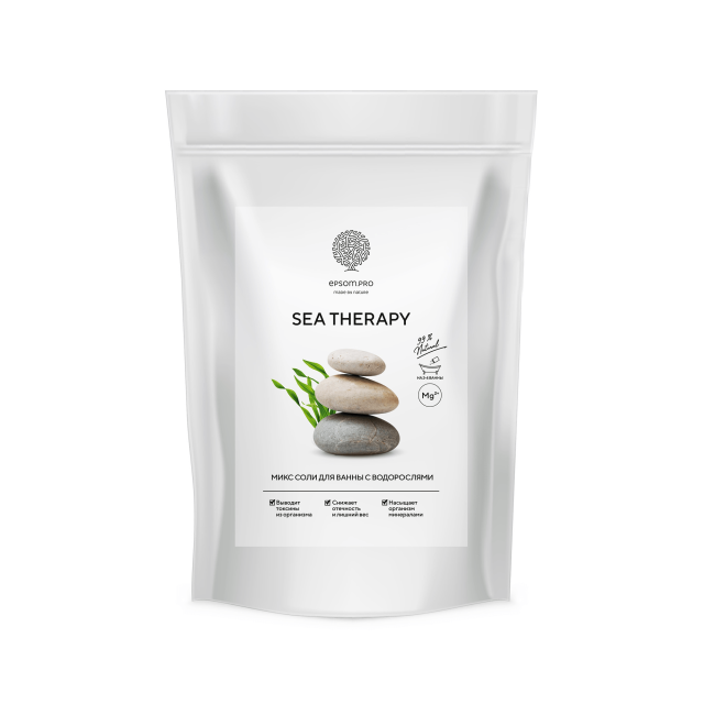 Купить Аромасмесь соли и соды с водорослями “SEA THERAPY” для снижения веса, 1 кг