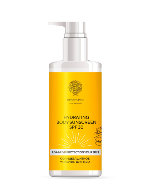 Купить Солнцезащитное молочко для тела SPF 30 с магнием, 150 мл