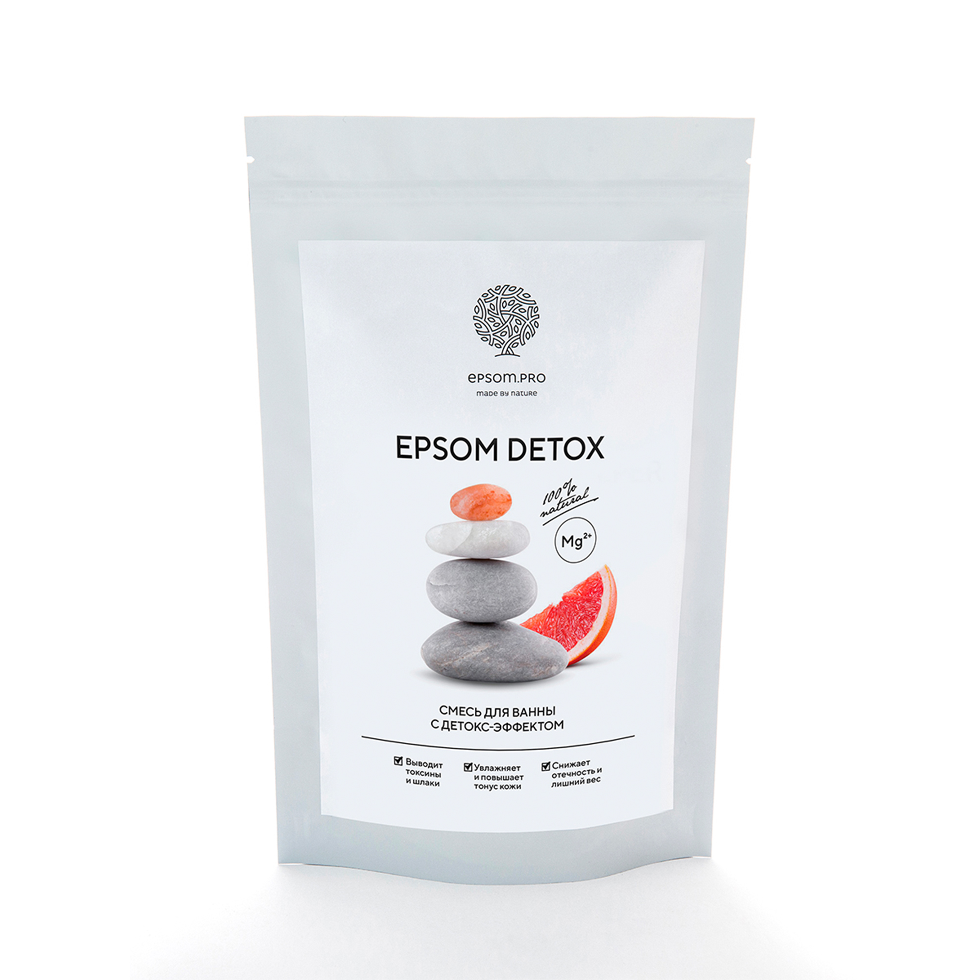 Аромасмесь соли для ванны EPSOM DETOX с детокс-эффектом 1 кг