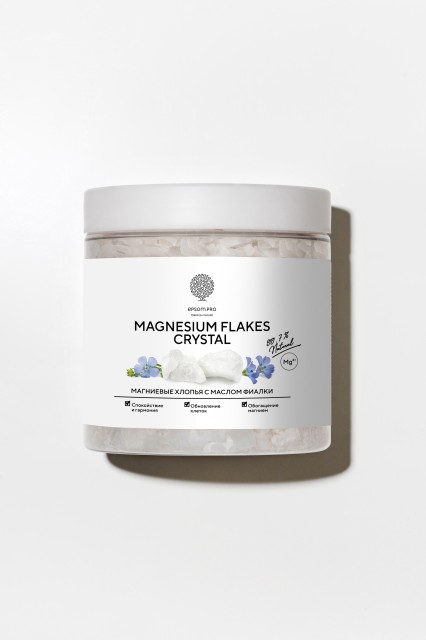 Купить Хлопья магниевые "MAGNESIUM FLAKES CRYSTAL", 400 г