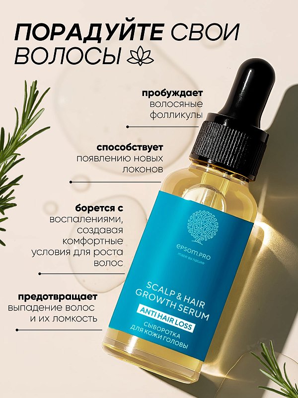 Сыворотка для кожи головы "Scalp & Hair Growth Serum", 50 мл 2 Сыворотка для кожи головы "Scalp & Hair Growth Serum", 50 мл 2