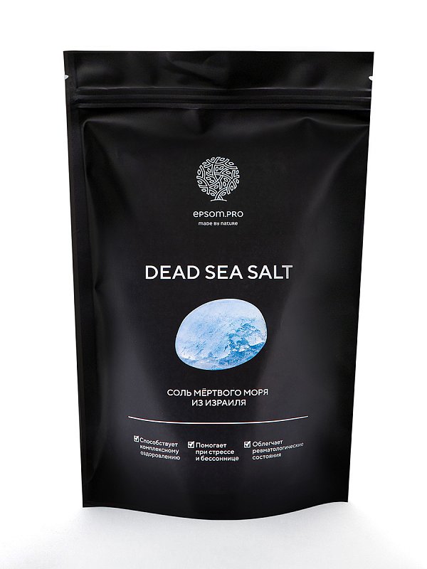 Соль Мёртвого моря из Израиля "DEAD SEA SALT" 1 кг 1