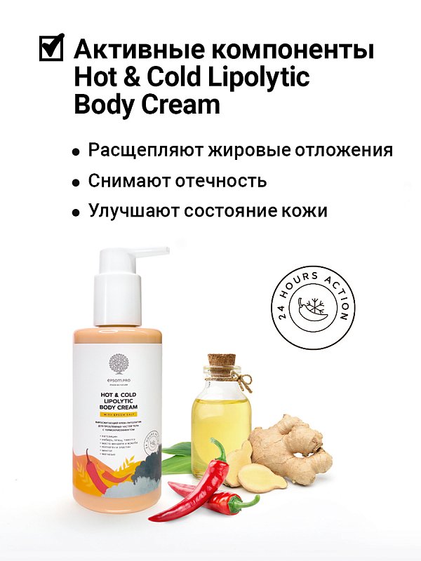 Lipolytic body cream 200 мл 2