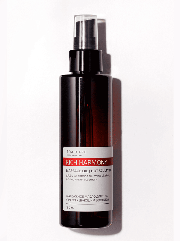 Массажное масло для тела с разогревающим эффектом "HOT SCULPTING", 150 мл 2