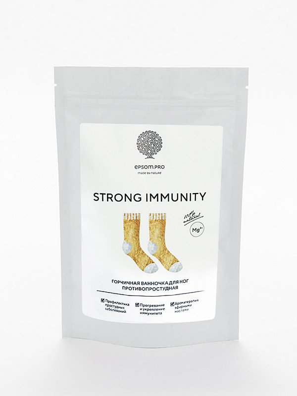 Горчичная ванночка для ног «Strong Immunity» 1