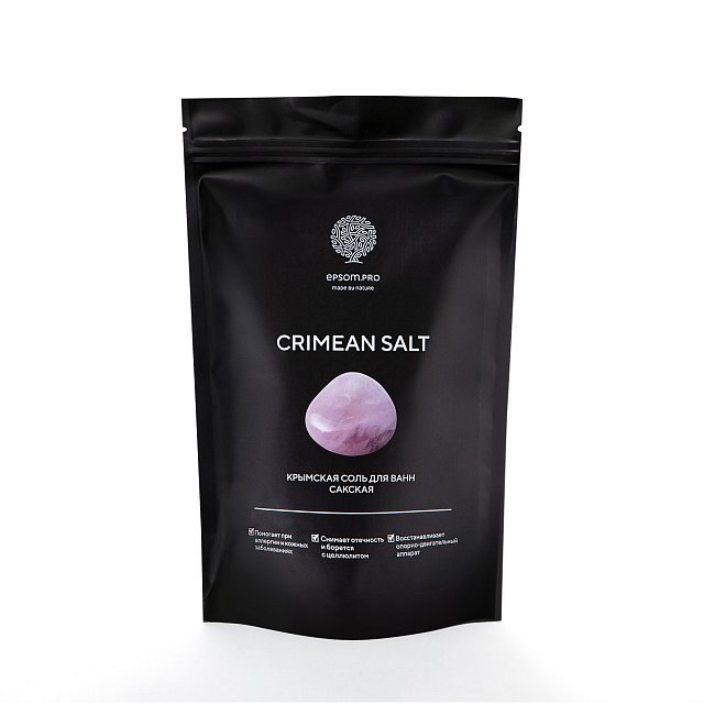 Купить Крымская (Сакская) соль "CRIMEAN SALT" 1 кг